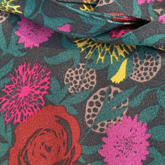 American Apparel Floral Wrap Skirt - Picture 4 of 5